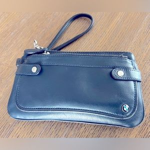 BMW wristlet, blue